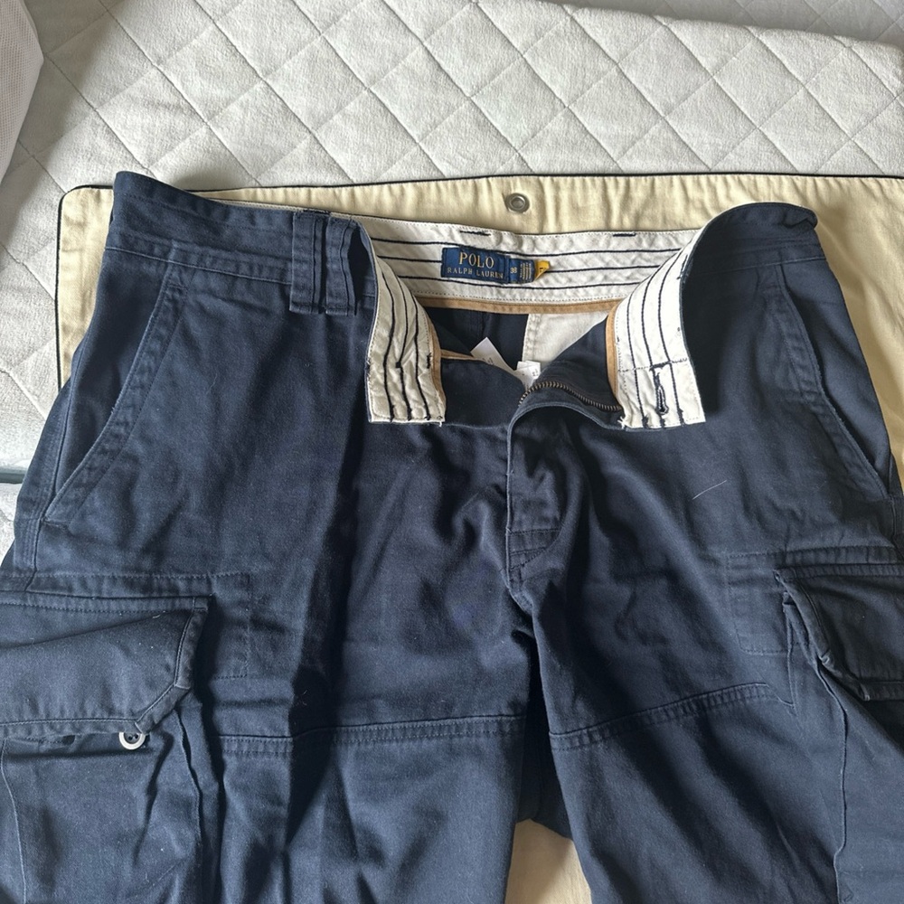 Ralph Lauren Men's Dark Blue Cargo Pants